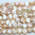 10mm Pink Keshi Natural Cultured Pearl Strands Wholesale, E190009